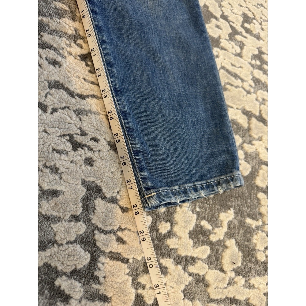 Closed - Skinny Mid Rise Blue Jeans‎ Size 30 Stretchy Made In Italy - Picture 7 of 11